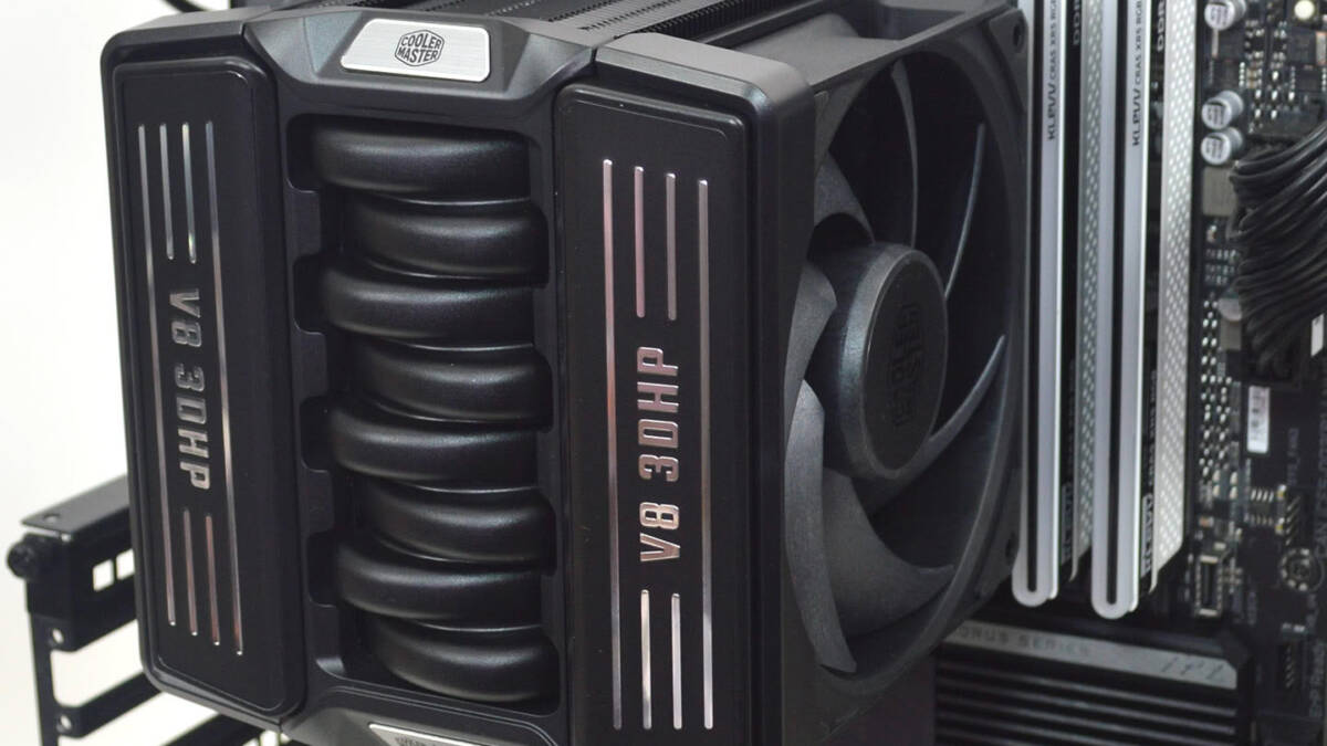 Кулер с лицом V8 за $120. Cooler Master показала V8 ACE 3DHP