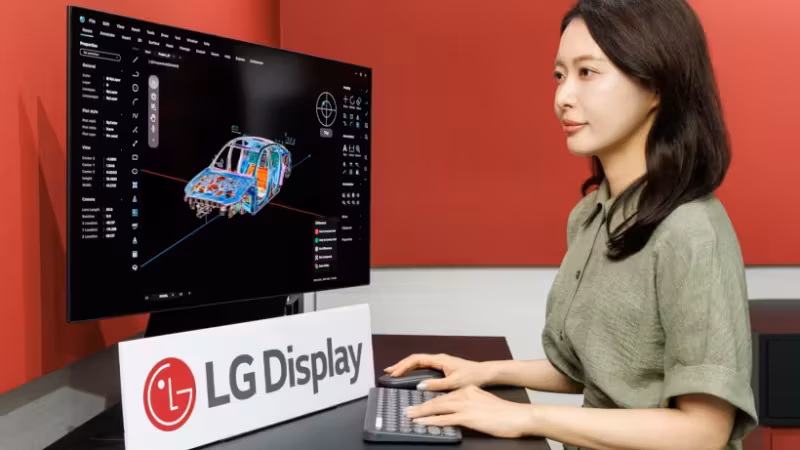 LG показала 27-дюймовый OLED-экран 5K с упором на текст