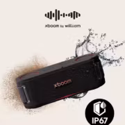 Портативная колонка xboom с водоотталкивающей защитой IP67
