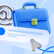 предпринимательская почта Mail и бизнес-обложка смартфон