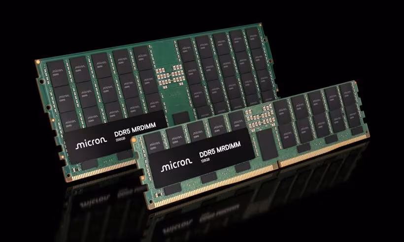 Micron показала DDR5 MRDIMM на 14400 МТ/с и 96 ГБ для серверов