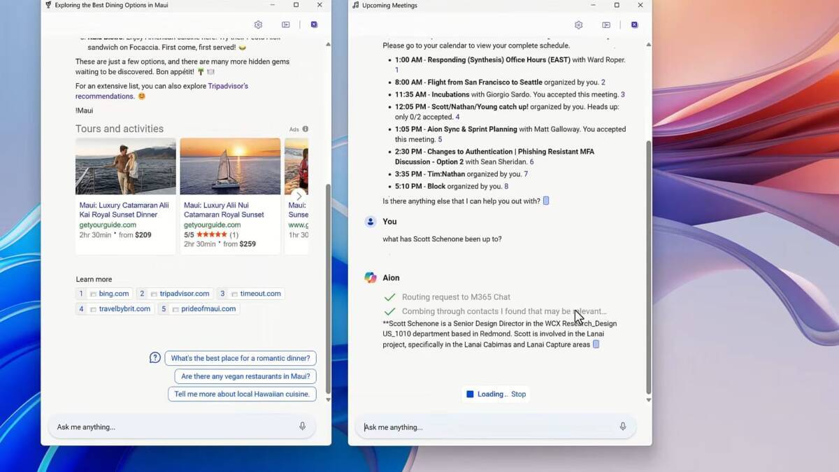 Microsoft тестировала облачную ОС Aion на базе Copilot