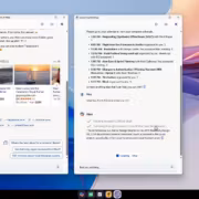 скриншот окон браузеров Microsoft Edge и Windows Terminal с рабочим столом