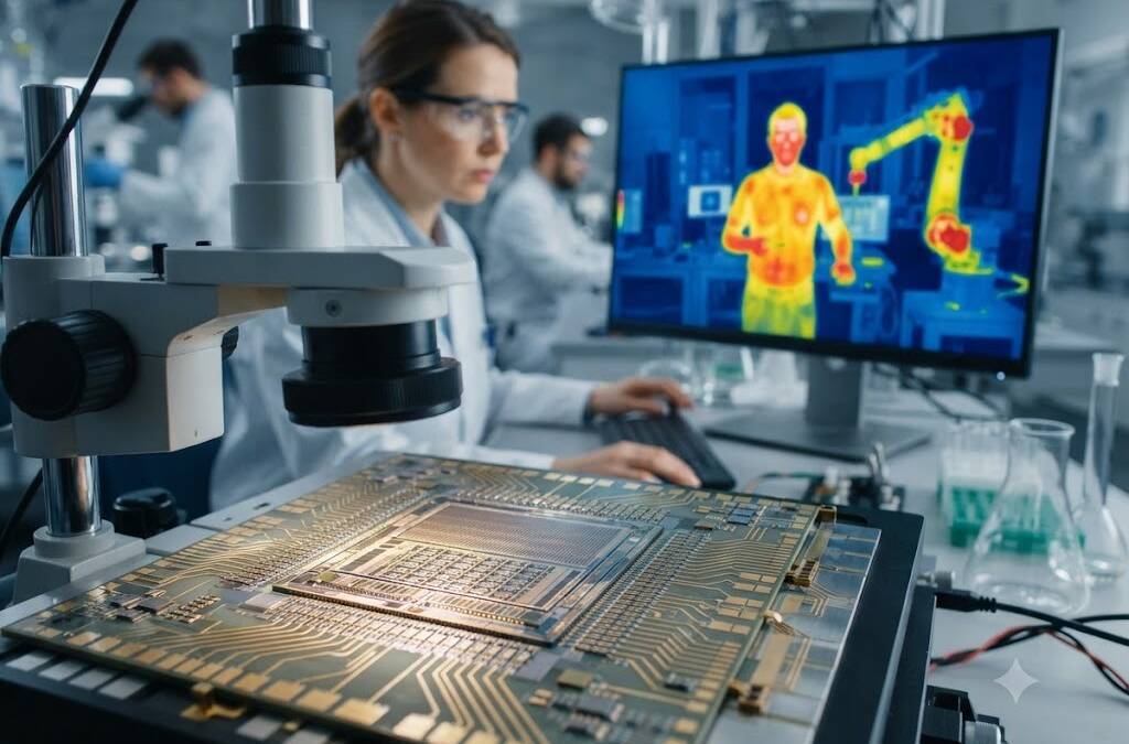 Миниатюрный транзистор повысил чувствительность тепловизоров в 15 раз 1 Миниатюрный транзистор повысил чувствительность тепловизоров в 15 раз