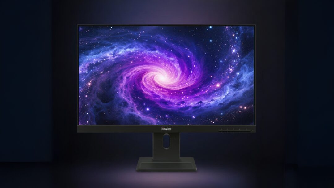 Монитор Lenovo ThinkVision E24q-30 получил 1440p, 100 Гц и подставку с поворотом на 90°