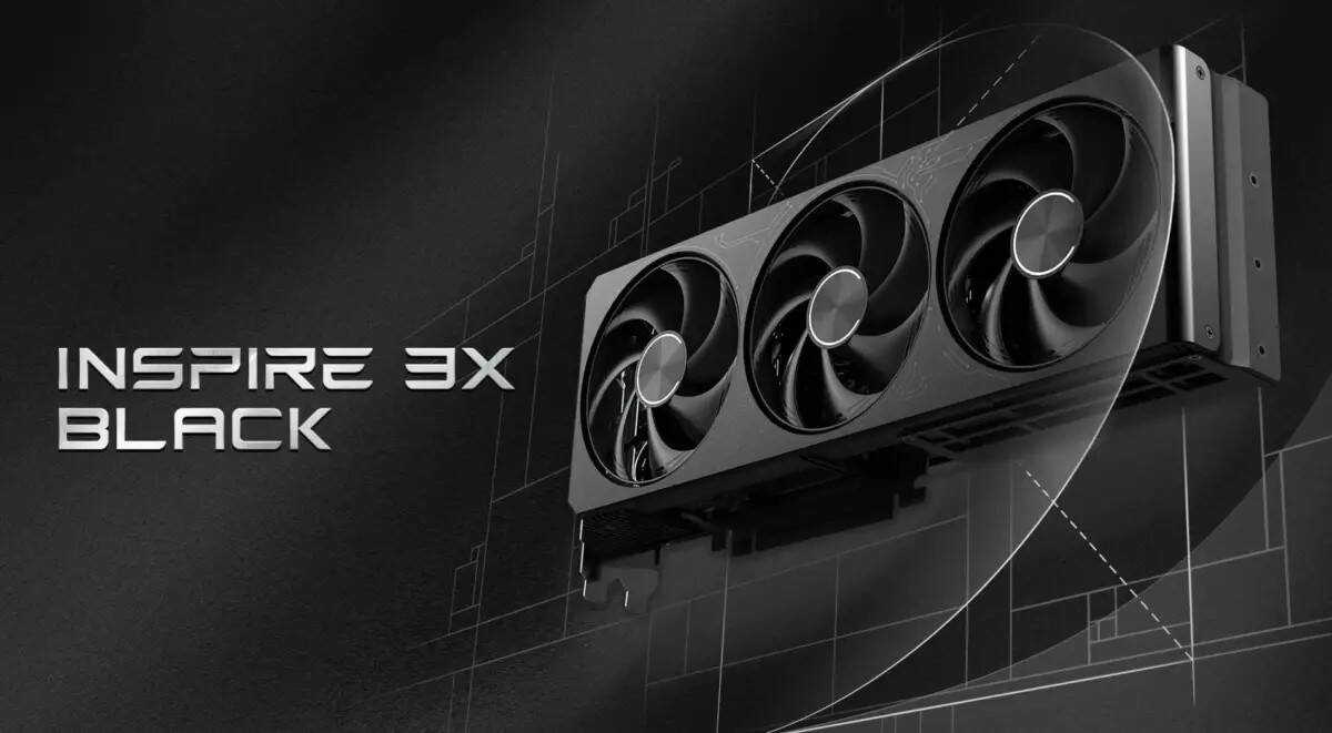 MSI выпустила полностью чёрную GeForce RTX 5080 Inspire 3X Black 1 MSI выпустила полностью чёрную GeForce RTX 5080 Inspire 3X Black