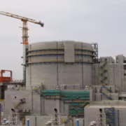 Строительная площадка АЭС Тяньвань Китае, часть реакторной установки