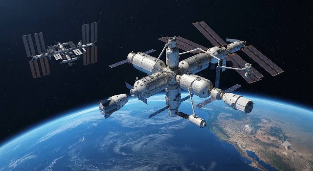 NASA открыла конкурс на замену МКС частными орбитальными станциями 1 NASA открыла конкурс на замену МКС частными орбитальными станциями