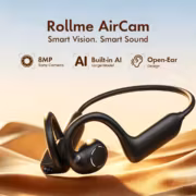 Беспроводные наушники Rollme AirCam с камерой