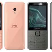Nokia 250 4G Smart два телефона спереди и сзади