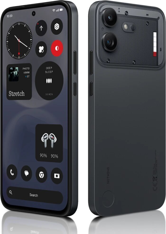 Смартфон Nothing Phone (4b) с двойной камерой и дисплеем