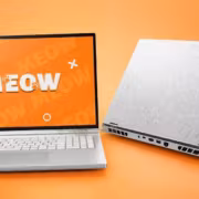 Ноутбук Colorfire MEOW с крышкой котов экран
