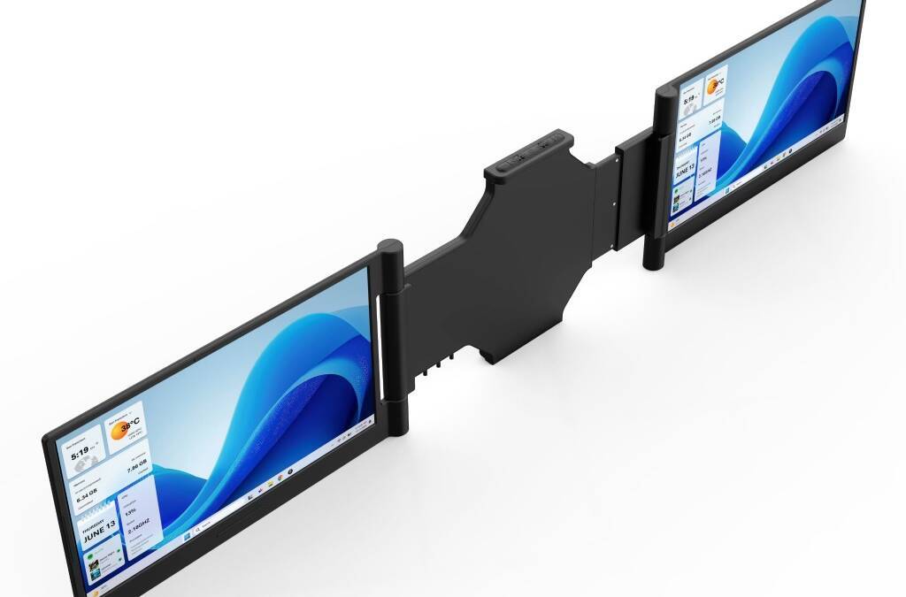SourceNext DIGI+ добавляет 2 экрана к ноутбуку и стоит $247