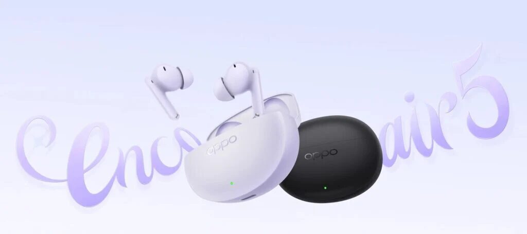 Наушники Oppo Enco Air 5 вышли в Индии по цене 3 099 рупий