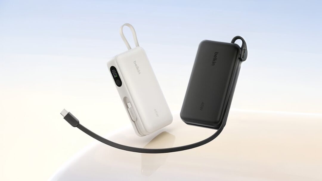 Пауэрбанк Belkin UltraCharge 10K получил кабель в корпусе, 45 Вт и экран 3 Пауэрбанк Belkin UltraCharge 10K получил кабель в корпусе, 45 Вт и экран