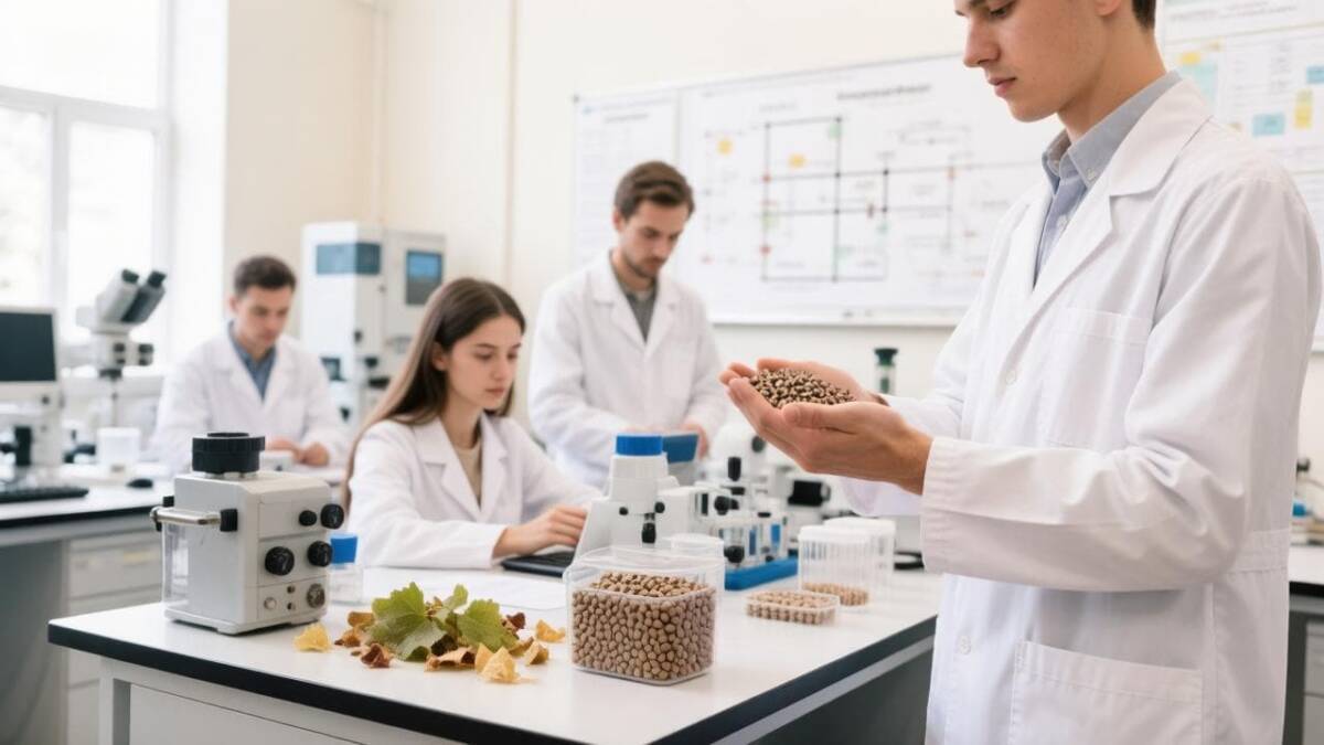 Пеллеты из виноградной выжимки разработали учёные КубГТУ 1 Пеллеты из виноградной выжимки разработали учёные КубГТУ
