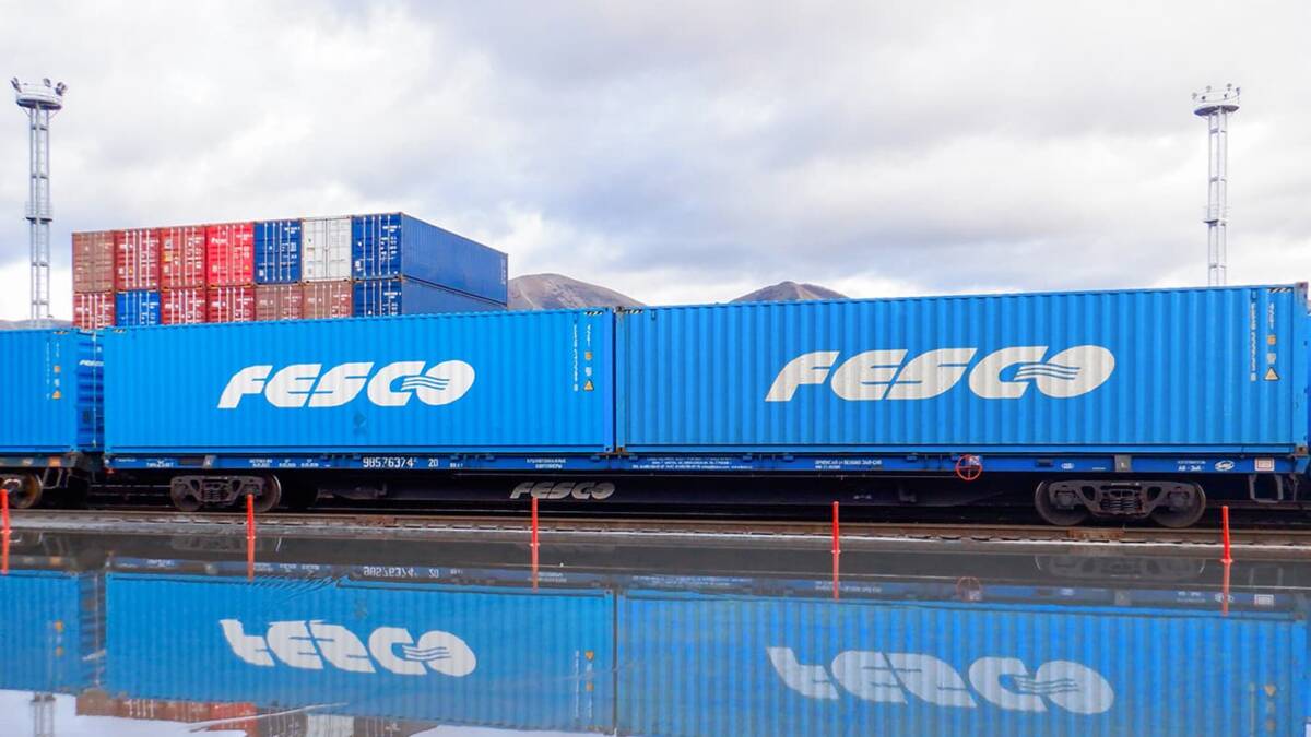 Первый контейнерный поезд FESCO из Беларуси дошел до Новороссийска за 5 суток 1 Первый контейнерный поезд FESCO из Беларуси дошел до Новороссийска за 5 суток