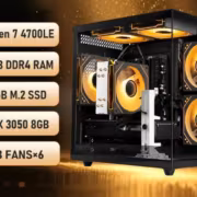 Настольный ПК с AMD Ryzen 7 4700LE и RGB вентиляторами