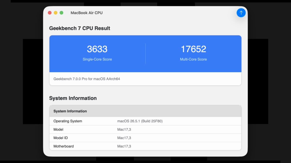 Primate Labs выпустила бенчмарк Geekbench 7 с тестами фото, аудио и видео