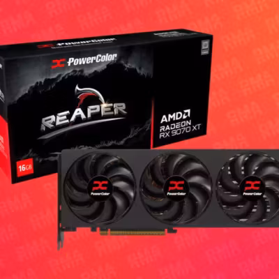 Radeon RX 9070 XT упрятали в статистику брака: какие версии ломаются реже 5 Корпус видеокарты PowerColor Reaper Radeon RX 9070 XT