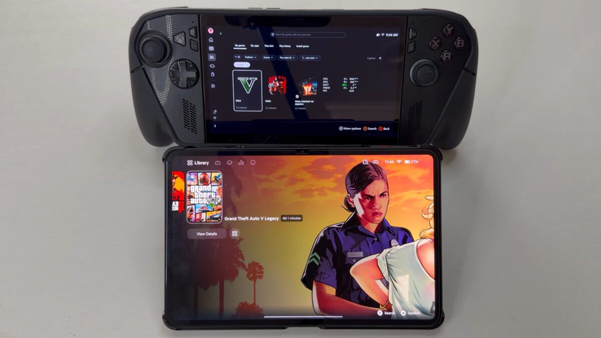 RedMagic Astra 2 обошла ROG Xbox Ally X в GTA 5 при вдвое меньшем расходе 3 Игровой смартфон RedMagic Astra 2 с экраном и геймпадом