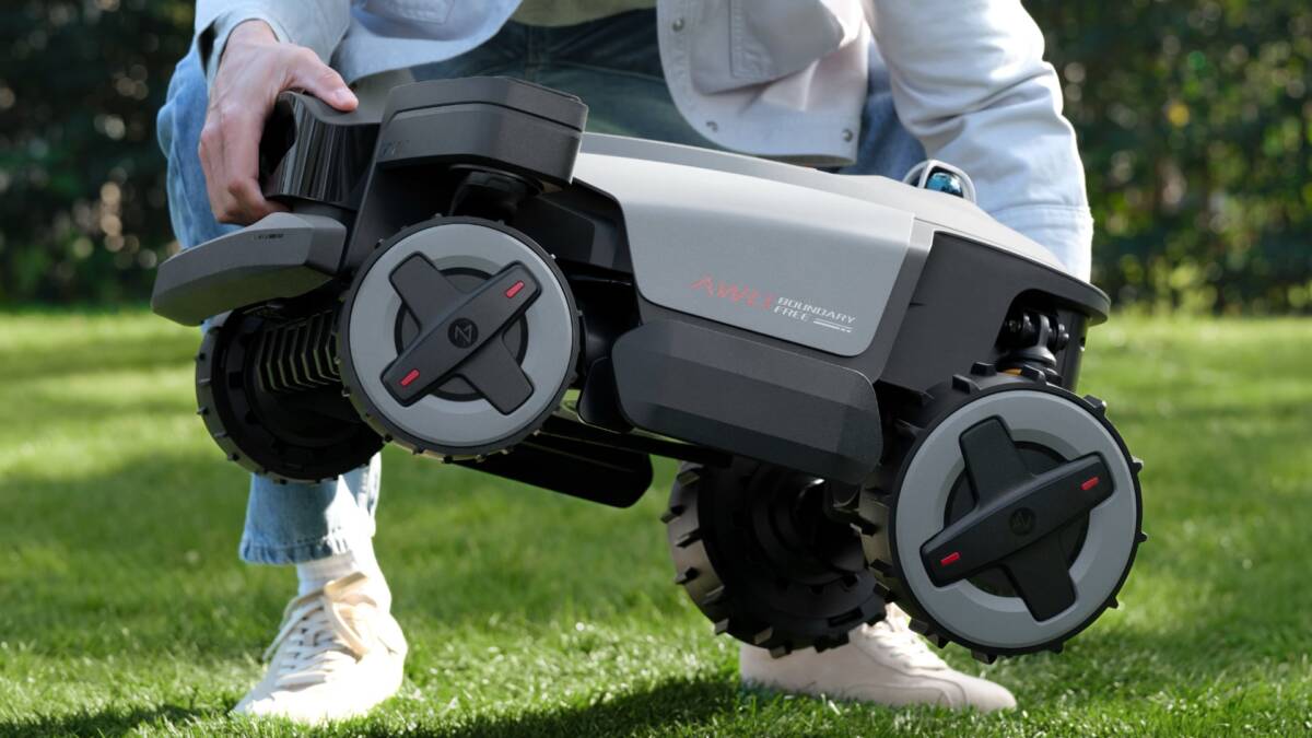 Roborock выпустила робот-газонокосилку с LiDAR без спутников и проводов 4 Робот-газонокосилка Roborock с LiDAR и большими колесами