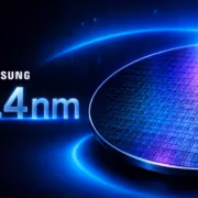 Схематическое изображение микросхемы и технологии 1.4м Samsung