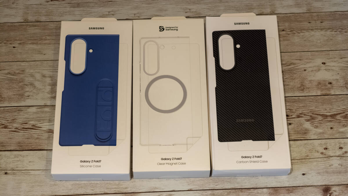 чехлы для Samsung Galaxy Z Fold 7 три варианта