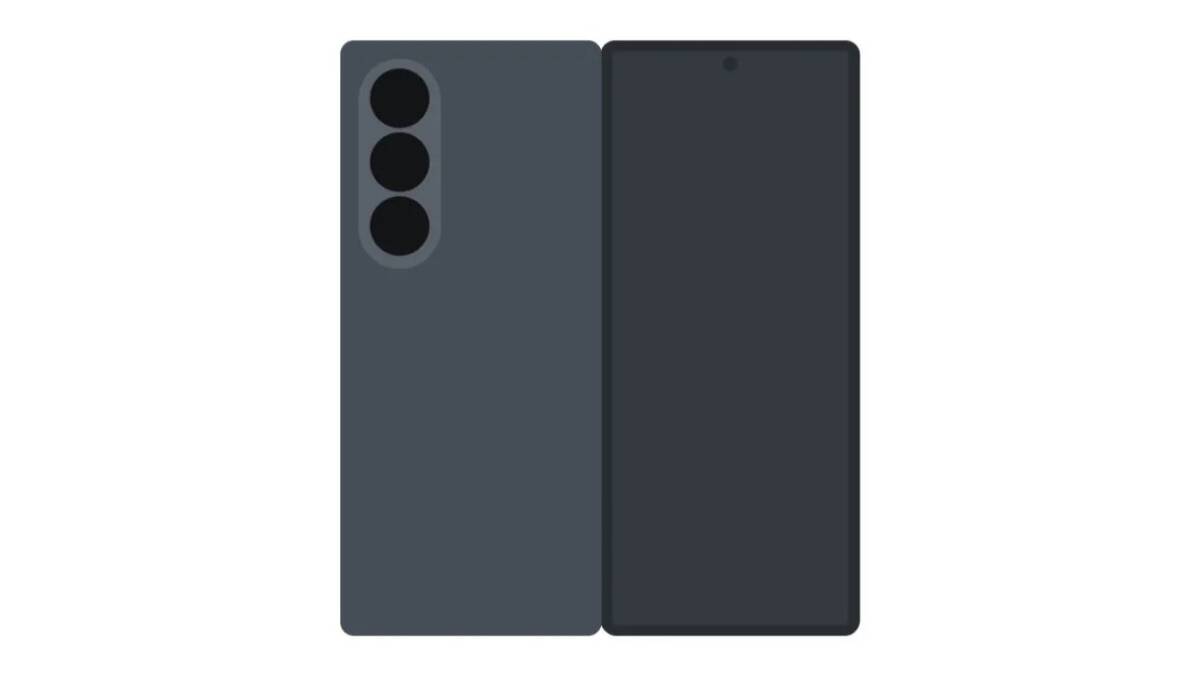Складной смартфон Samsung Galaxy Z Fold 8 Ultra с тремя камерами