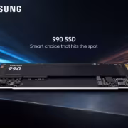 SSD Samsung 990 с логотипом на плате