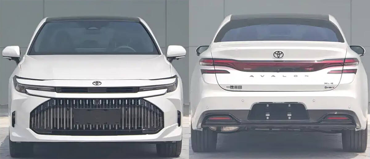 Седан Toyota Avalon обновили в стиле Camry XV80 и Crown
