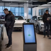 люди в автосалоне, электромобили, зарядка, специалист, покупатель, тест-драйв, консультирование, скидки на электромобили в России