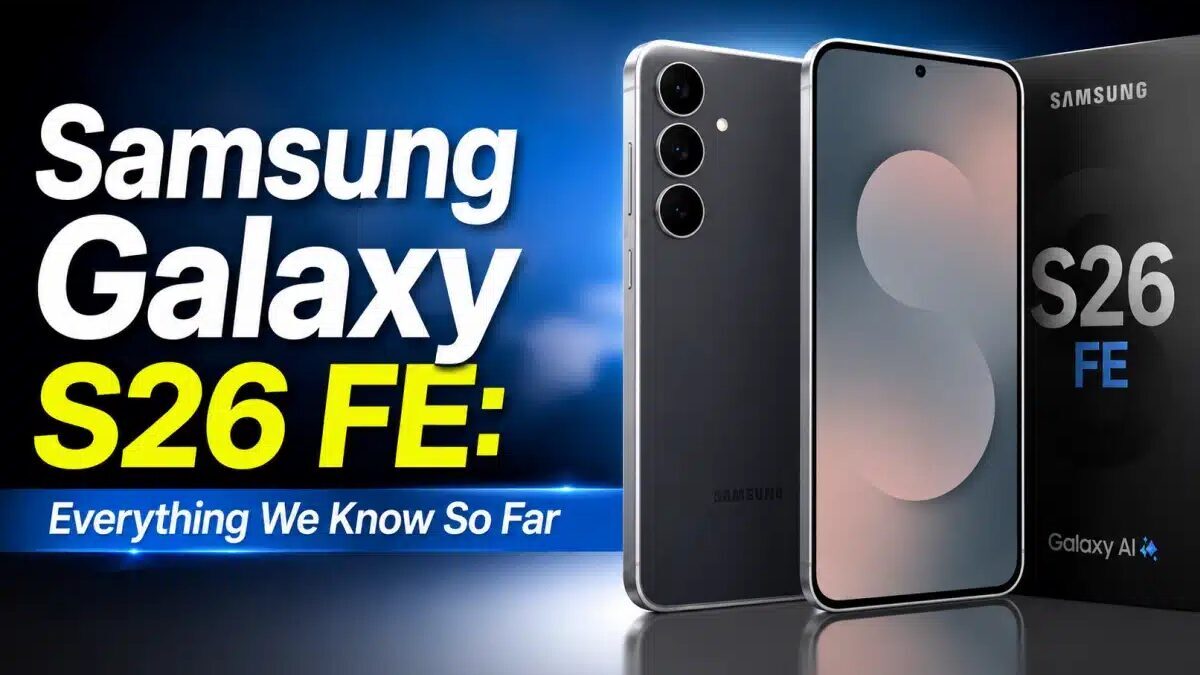 Смартфон Galaxy S26 FE может выйти в октябре с новым дизайном и Exynos 2500