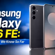 Samsung Galaxy S26 FE смартфон с тремя камерами на задней панели
