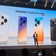 Презентация Huawei Pura 90s Pro Max с разными цветами