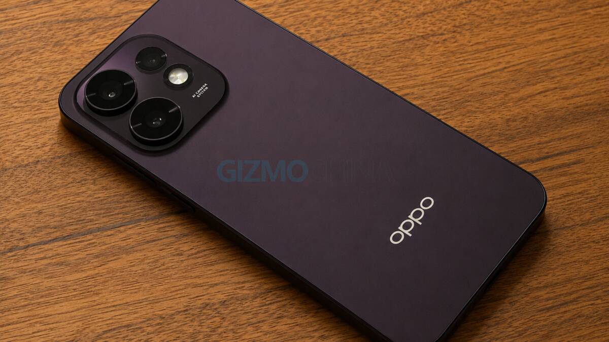 Камера смартфона Oppo Reno 16 на деревянной поверхности