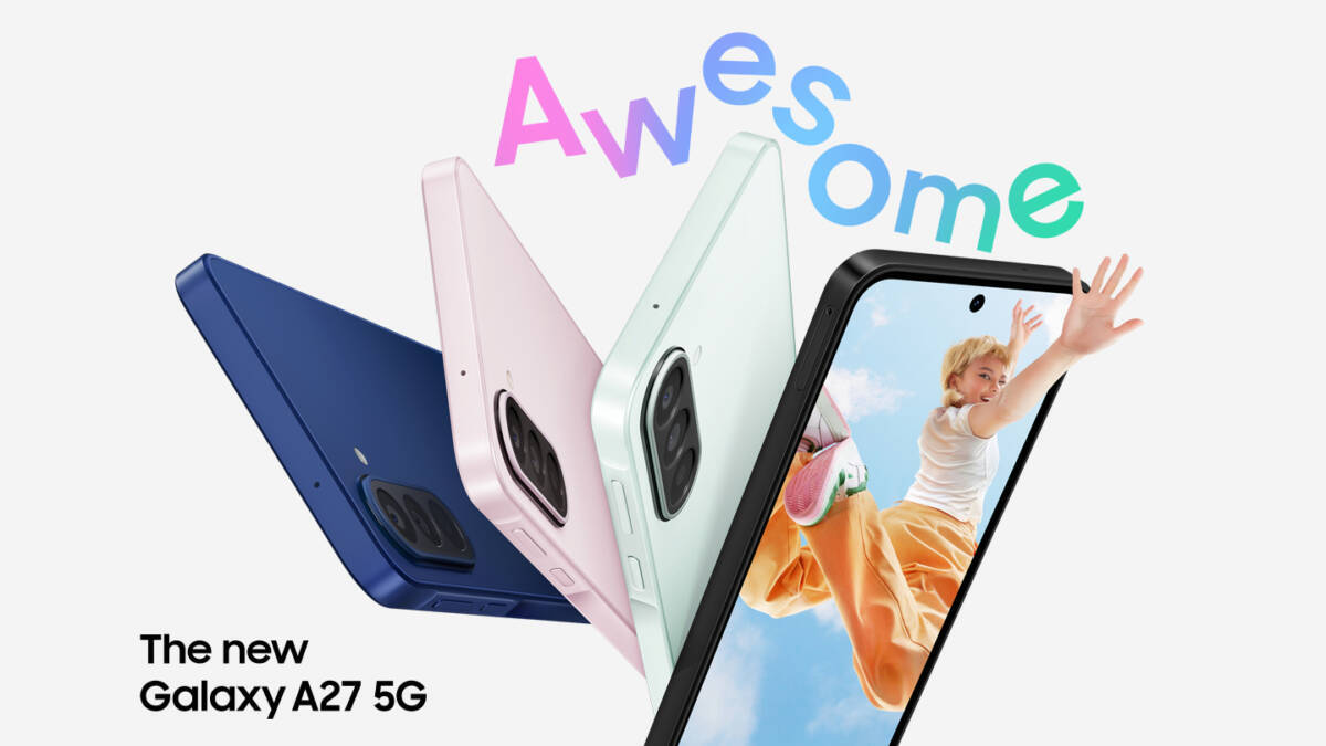 Смартфон Samsung Galaxy A27 поступил в продажу в России 2 Многоцветные задние стороны смартфонов Samsung Galaxy A27 5G