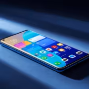 Смартфон Vivo X300e прошёл сертификацию 3C в Китае 2 Смартфон Vivo X300e на темном фоне с световыми лучами