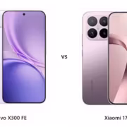 сравнение Vivo X300 FE и Xiaomi 17T сзади и спереди