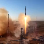 Ракета «Союз МС-29» взрывается на стартовой площадке