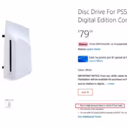 Sony дисковод для PS5 ограничение в один товар