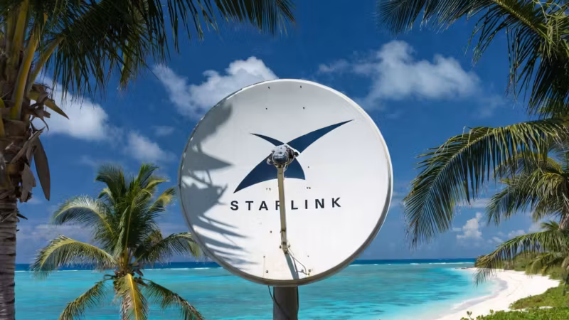 Starlink подключил к сети остров Вознесения