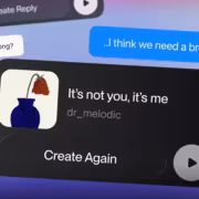 Сообщения iMessage на iPhone с изображением цветка и текстом