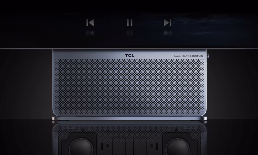 Акустическая система TCL 32X3B и 27X3B крупный динамик