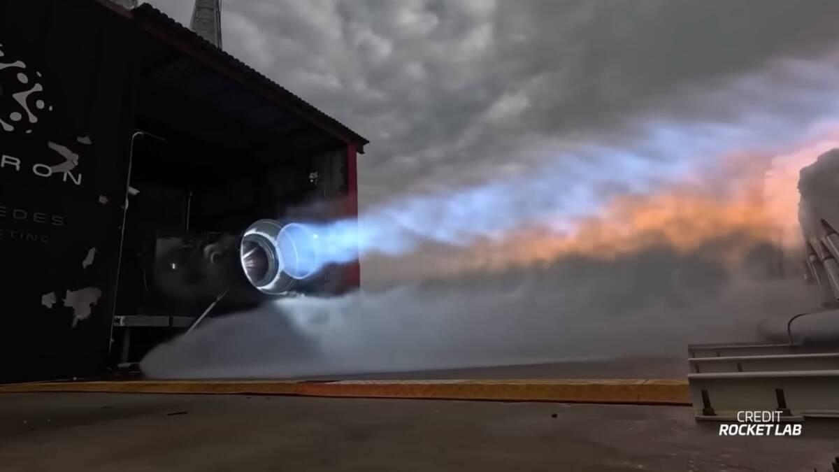 Ракета Neutron запускается из ракета-лаборатории Rocket Lab