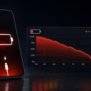 состояние батареи на смартфоне и график разрядки интерфейс