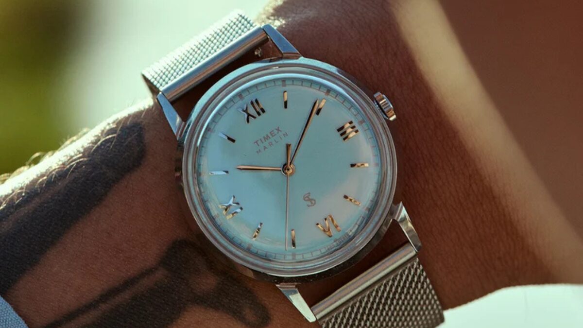 Timex выпустила три новые Marlin Mesh с 34-мм корпусом и циферблатами sunray