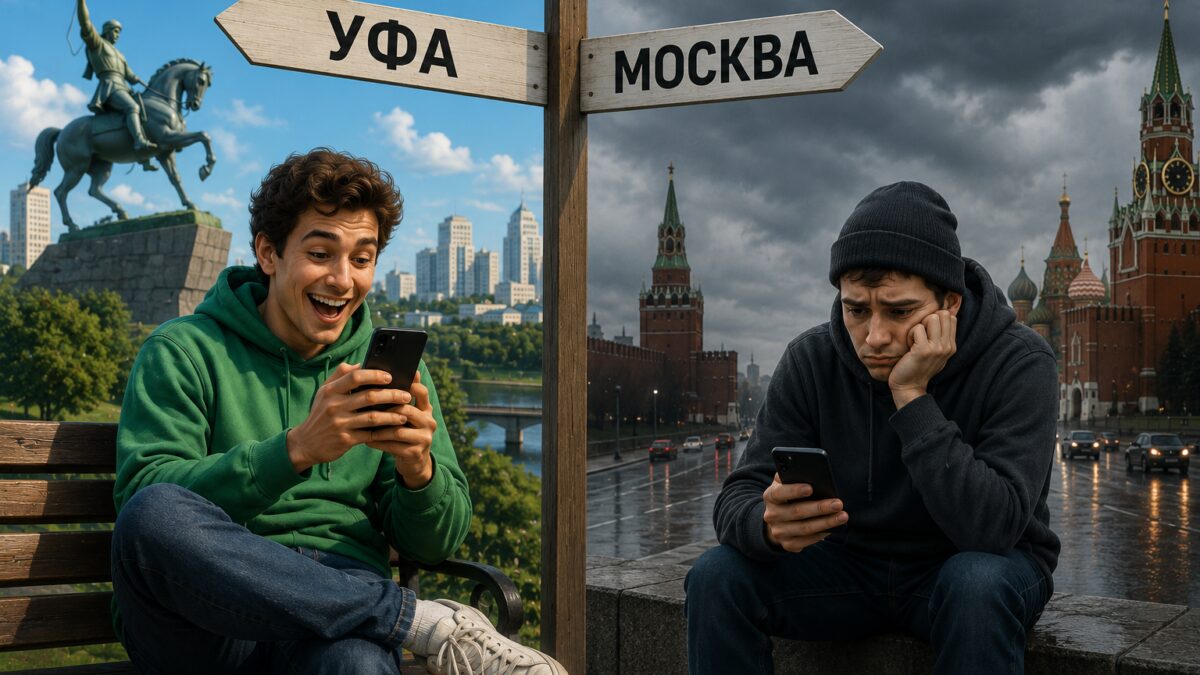 Уфа стала столицей мобильного интернета в России, а Москва отстает вдвое