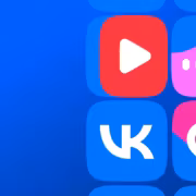 Иконки приложений VK и МАХ на экране смартфона