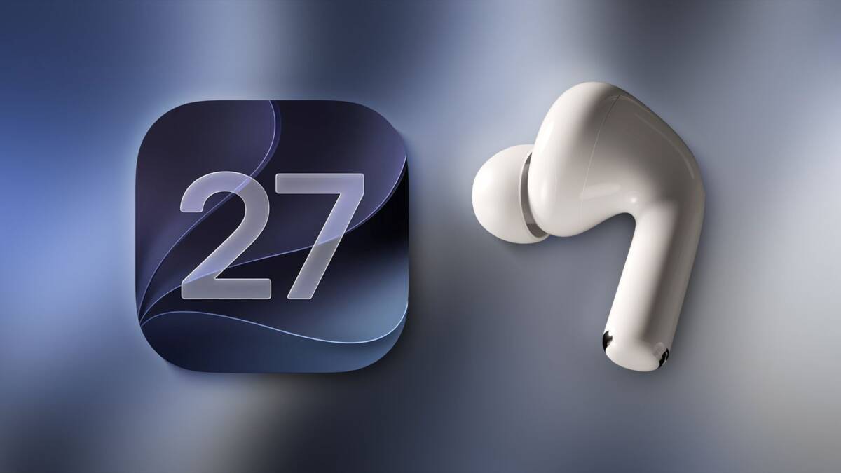 В iOS 27 заметили код для AirPods Ultra с 2 камерами по бокам головы